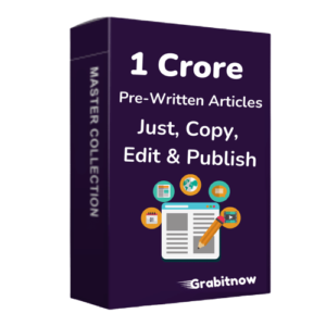 1 Crore Pre-Written Articles Bundle